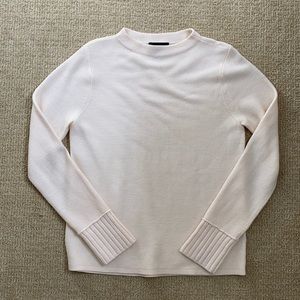 Club Monaco medium cream tommie merino sweater